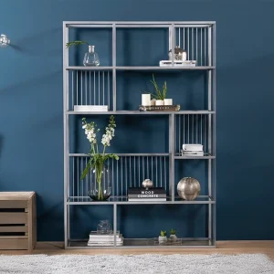 Ordinarte los angeles bookshelf 1 120cm gold